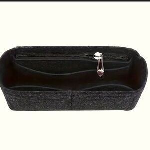 Black Felt Purse Organizer